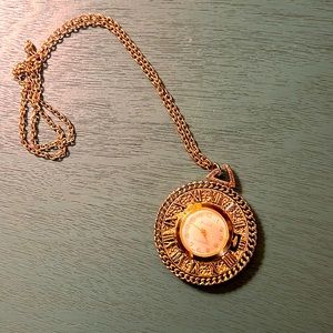❤️5/$25 Vintage Roschall Gold Watch Necklace Antimagnetic